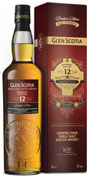 Glen Scotia 12 Years Seasonal Release 2021 Heavily Charred & Oloroso Casks Single Malt Scotch Whisky 0,7l 54,7
