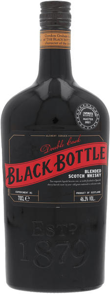 Black Bottle Double Cask Blended Scotch Whisky 0,7l 46,3%
