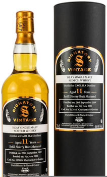 Signatory Vintage Caol Ila Un-Chillfiltered 2009/2021 0,7l 46%