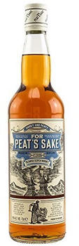 For Peat's Sake Smoky And Peaty Blended Scotch Whisky 0,7l 40%