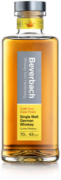 Hardenberg Beverbach Single Malt Craft Beer Cask Finish 0,7l 43%