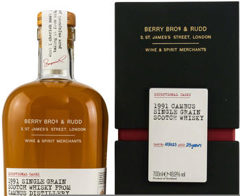 Berry Bros & Rudd Cambus 1991 Single Grain Scotch Whisky 0,7l 49,9%