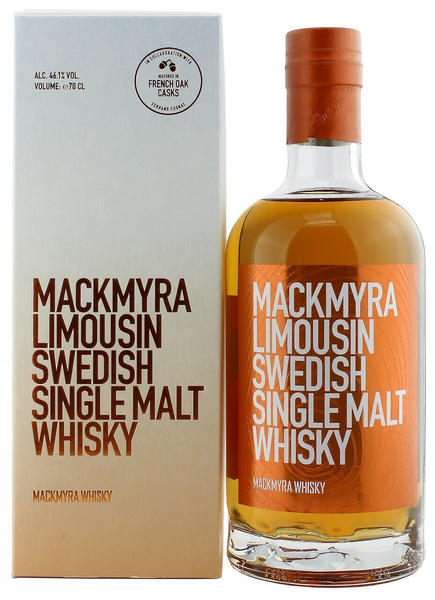 Mackmyra Limousin Swedish Single Malt Whisky 0,7l 46,1%