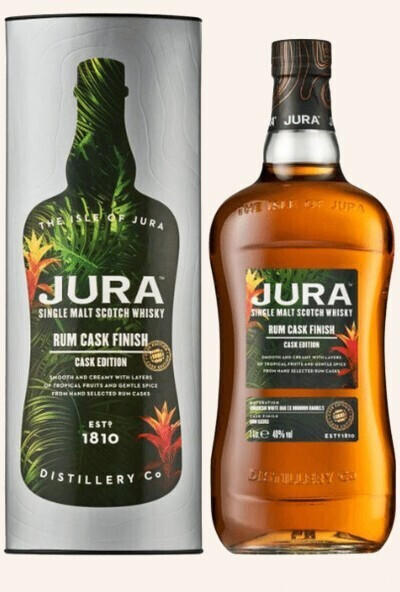 Jura Distillery Jura Rum Cask Finish Single Malt Scotch Whisky 0,7l 40%