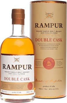 Rampur Double Cask Single Malt 0,7l 45%