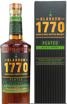 Glasgow Distillery 1770 Glasgow Peated Rich & Smoky 0,7l 46%