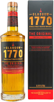 Glasgow Distillery 1770 Glasgow Fresh & Fruity Single Malt Scotch Whisky 0,7l 46%