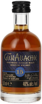 GlenAllachie 15 Jahre Speyside Single Malt Scotch Whisky 0,05l 46%