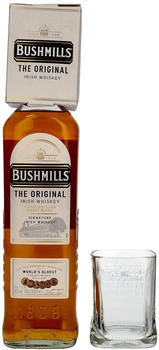 Bushmills Original Whisky 1l 40% + Glas
