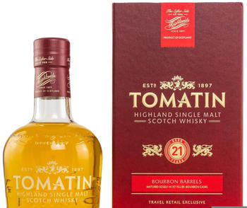 Tomatin 21 Jahre Bourbon Barrels 0,7l 46%