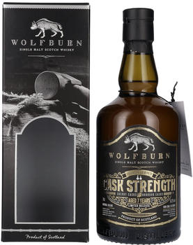 Wolfburn 7 Years Old Single Malt Cask Strength Father's Day Edition 0,7l 58,2%