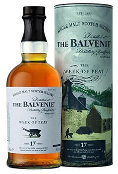 The Balvenie 17 Jahre The Week of Peat 0,7l 49,4%
