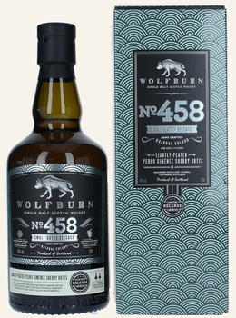 Wolfburn No. 458 Small Batch Release Lightly Peated PX Sherry Butts 0,7l 46%