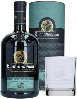Bunnahabhain Stiùireadair 0,7l 46,3% + Glas