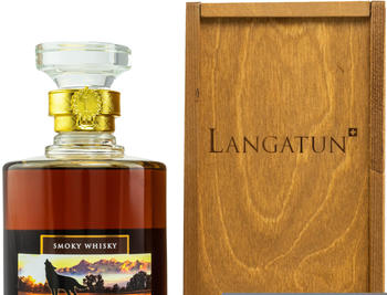 Langatun Old Wolf Smoky Whisky 0,5l 46%