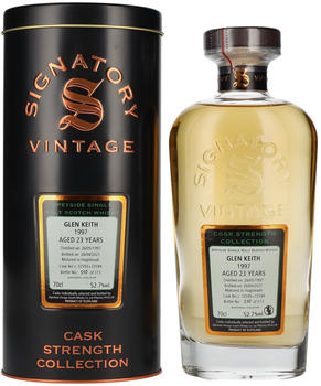 Signatory Vintage 23 Jahre Glen Keith Cask Strength Single Malt Scotch Whisky 0,7l 52,7%