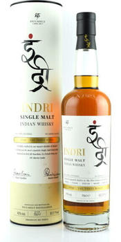 Indri Trini Indian Single Malt Whisky 0,7l 46%