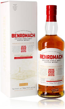 Benromach 2012/2022 Cask Strength Batch03 0,7l 59,6%