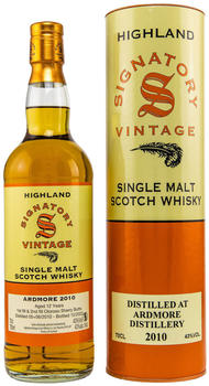 Signatory Vintage 12 Jahre Ardmore 2012/2022 Oloroso Sherry Butts 0,7l 43%