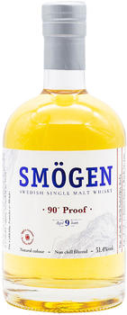 Smögen Aged 9 Years 90 Proof Batch L002 Swedish Single Malt Whisky 0,5l 51,4%