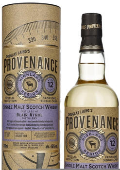 Douglas Laing's Provenance Blair Athol 12 Years Old Single Cask Malt 2007 0,7l 46%