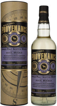 Douglas Laing's Provenance Royal Brackla 8 Years Old Single Cask Malt 2013 0,7l 46%