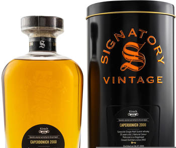 Signatory Vintage Caperdonich 20 Years Old Cask Strength 2000 0,7l 53,8%