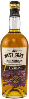 West Cork 7 Years Old Single Malt Irish Whiskey 0,7l 46%