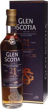 Glen Scotia 21 Years Old Single Malt Scotch Whisky 0,7l 46%