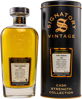 Signatory Vintage Port Dundas 25 Years Old Cask Strength Collection 1996 0,7l 56,2%