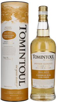 Tomintoul Small Batch Caribbean Rum Cask Finish 0,7l 40%