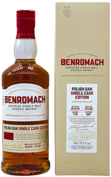 Benromach Polish Oak Single Cask Edition 0,7l 59,2%