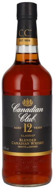 Canadian Club 12 Jahre Classic Whisky 0,7l 40%