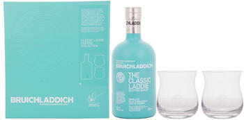 Bruichladdich Scottish Barley The Classic Laddie Islay Single Malt Schotch Whisky 0,7l 50% Geschenk-Set