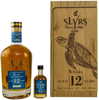 Slyrs 12 Jahre Rum Cask Finish Single Malt Whisky 0,7l 43%