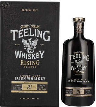 Teeling Whiskey Rising Reserve 21 Years Old Single Malt Whiskey 0,7l 46%