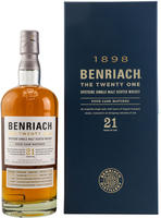 BenRiach The Twenty One 21 YO Whisky 46% vol. 0,70l, Grundpreis: &euro; 207,- / l
