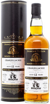 Duncan Taylor Craigellachie Aged 12 Years 2011/2023 Germany Exclusive Single Malt Scotch Whisky 0.7l 52.4%