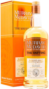 Murray McDavid Peatside Aged 7 Years 2015/2023 Ex-Islay Cask Finish Blended Malt Scotch Whisky 0.7l