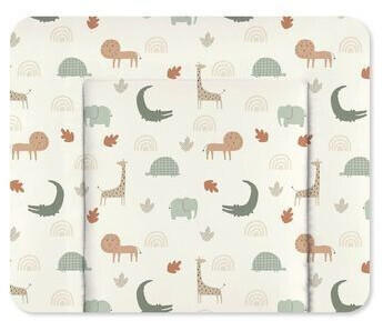 Julius Zöllner Wickelauflage Softy 75x75cm Wild Friends Allover