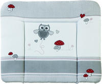 roba 0817S148, roba Wickelauflage 'Adam & Eule', 85 x 75 cm, weiche Wickelunterlage,