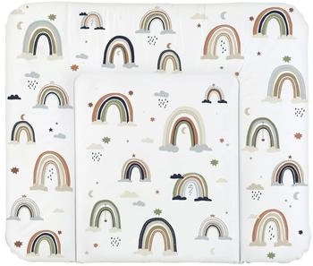 Rotho-Babydesign Rotho Babydesign Wickelauflage 72x85 cm weiß / Boho Rainbow