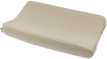 Meyco Baby Meyco Wickelunterlagenbezug Uni Pre-washed Sand