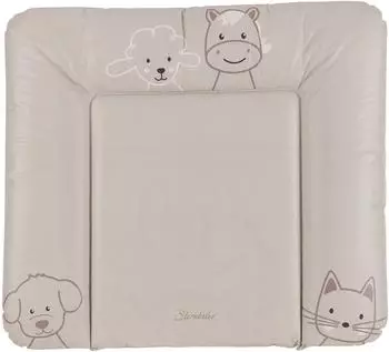 Sterntaler Wickelauflage 85x72 cm sand / Bauernhof