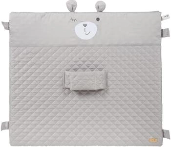 Roba Wickelauflage mit Haltegurt 75 x 85 cm Style Sammy Silbergrau