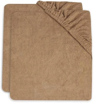 Jollein Wickelunterlagenbezug (2er-Pack) 50x70cm Frottee Biscuit