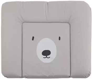 Rotho Wickelauflage "Bear minimalist" 85x72cm, rot