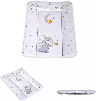 Cangaroo Wickelauflage Soft 50x70cm gepolstert, wei&szlig; (109444)