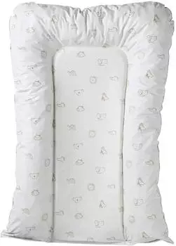Vertbaudet Wickelauflage "Lionceau" beige bedruckt