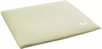 Julius Zöllner Wickelauflagen-Überzug Musselin, lime, 85x75cm (8393455611)